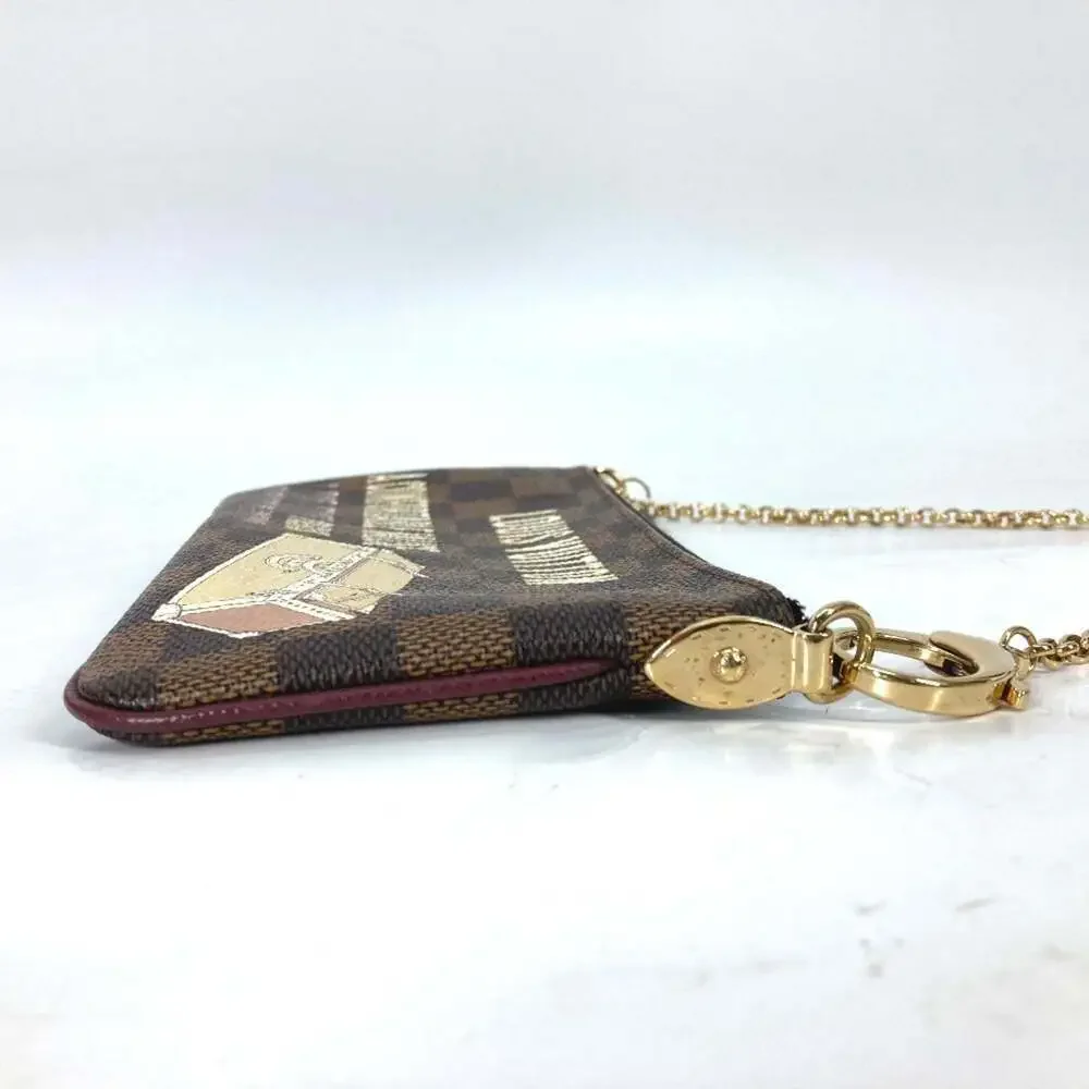 LOUIS VUITTON Brown Damier Canvas Pochette Shoulder Bag